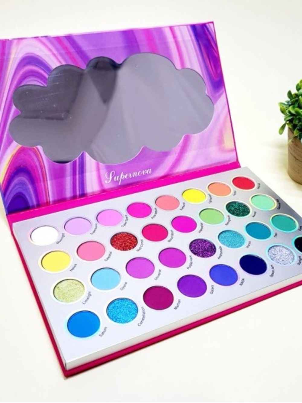 Multi-Color Eyeshadow Palette – Supernova 32 color Palette